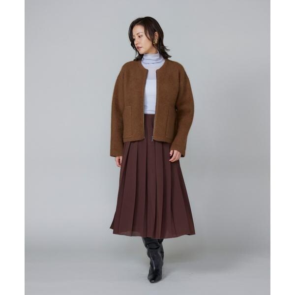 ルスーク（Le Souk）/《大きいサイズ》シアーテレハイネックTシャツ