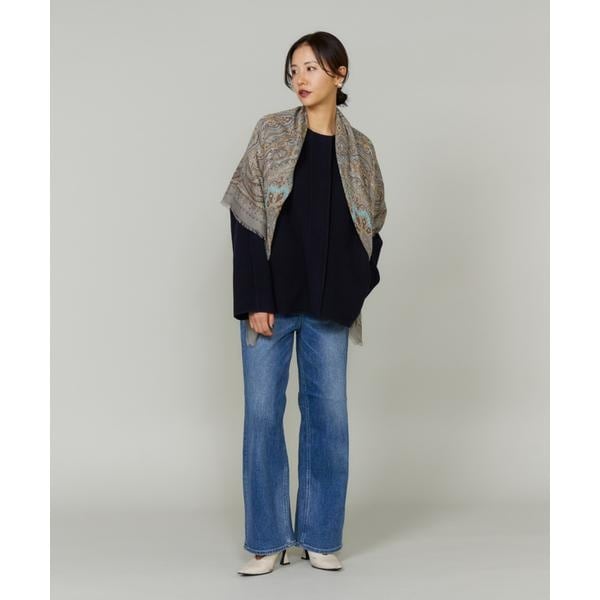 ルスーク（Le Souk）/《大きいサイズ》クルーネックリバーコート