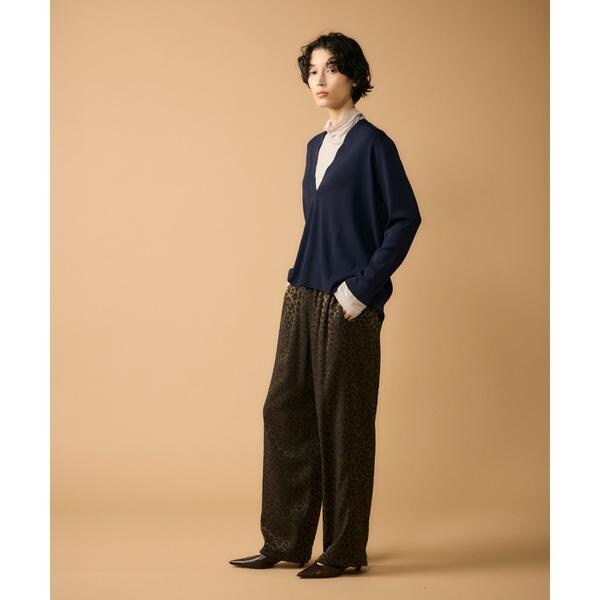 ルスーク（Le Souk）/《大きいサイズ》Vネックニットプルオーバー