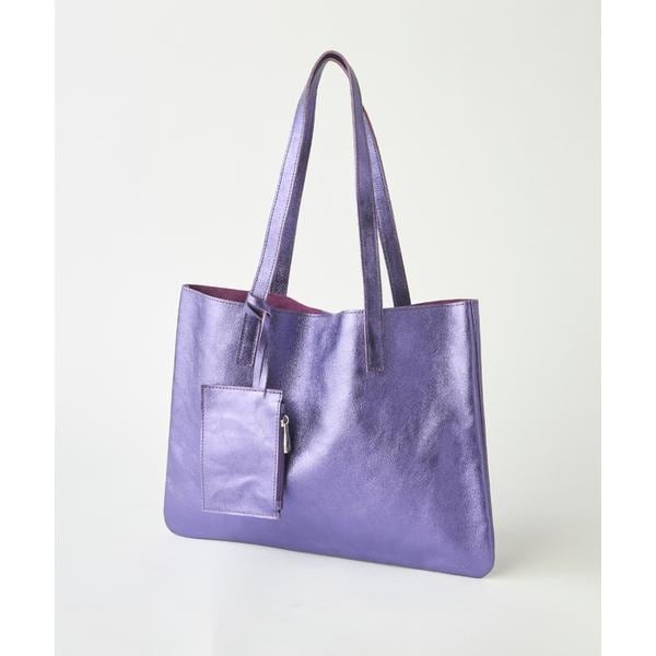 ルスーク（Le Souk）/メタリックレザートートバッグ《ANDREA CARDONE/アンドレア カルドネ》