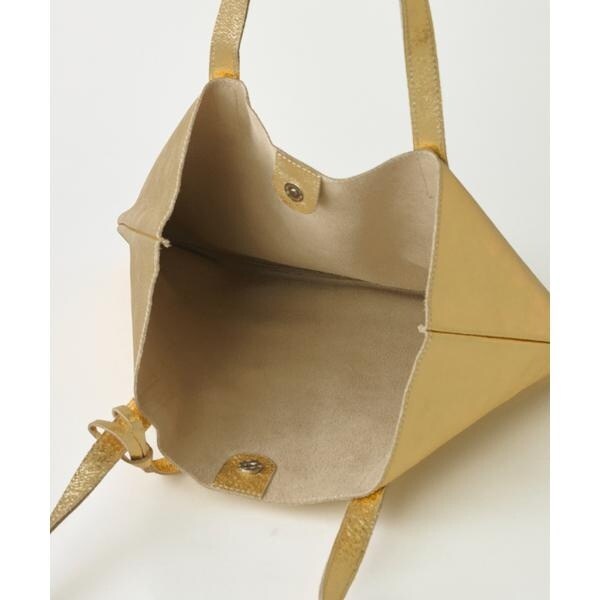 ルスーク（Le Souk）/メタリックレザートートバッグ《ANDREA CARDONE/アンドレア カルドネ》