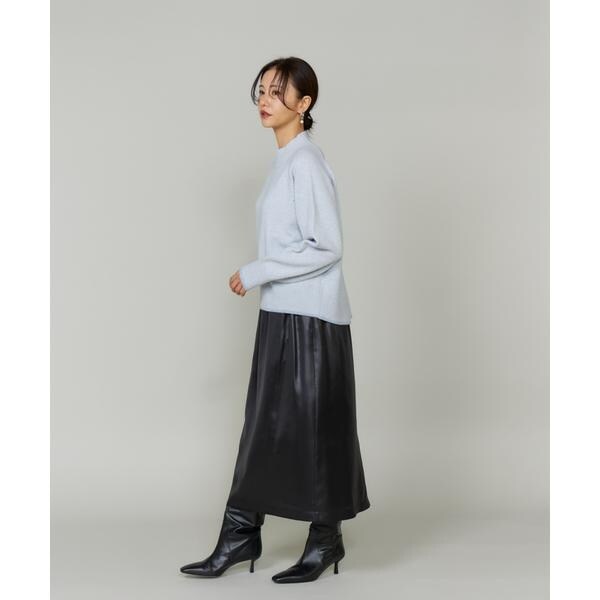 ルスーク（Le Souk）/《大きいサイズ》ミックスカラーハイネックプルオーバー