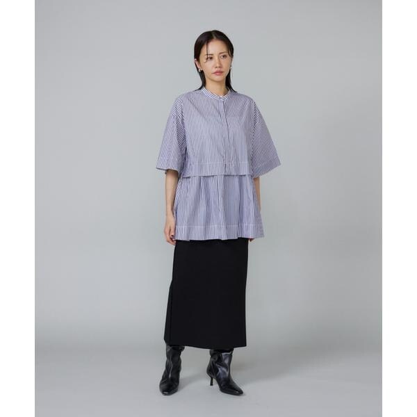 ルスーク（Le Souk）/《大きいサイズ》ティアードブラウス