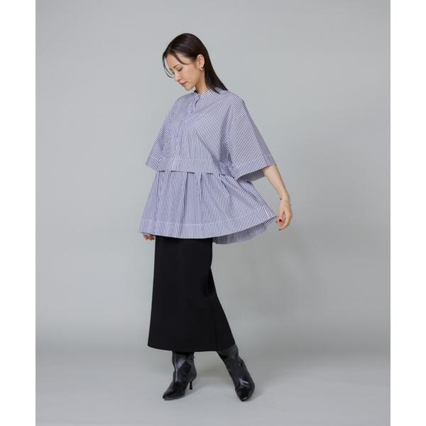 ルスーク（Le Souk）/《大きいサイズ》ティアードブラウス