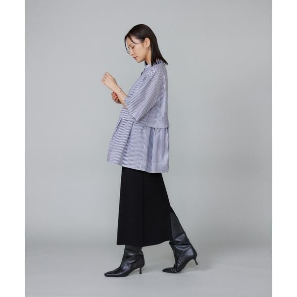 ルスーク（Le Souk）/《大きいサイズ》ティアードブラウス