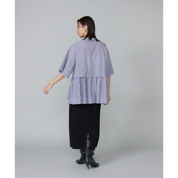 ルスーク（Le Souk）/《大きいサイズ》ティアードブラウス