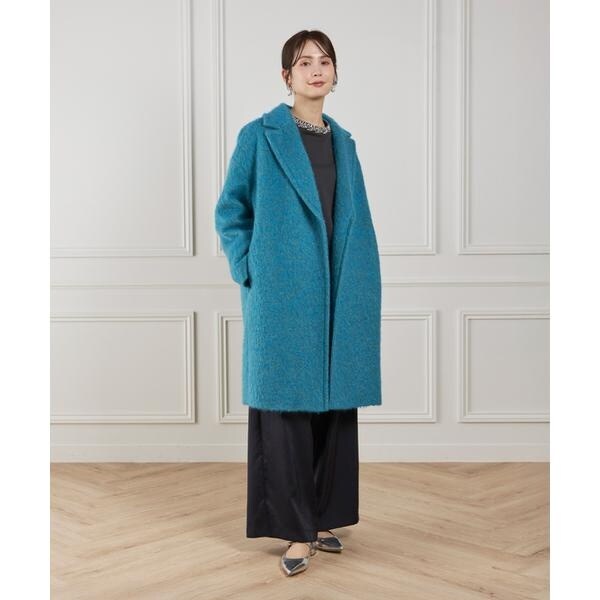 ルスーク（Le Souk）/《大きいサイズ》シャギーチェスターコート