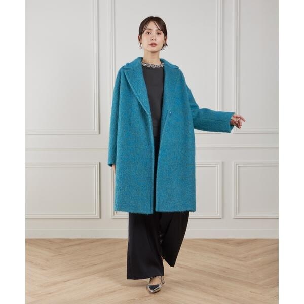 ルスーク（Le Souk）/《大きいサイズ》シャギーチェスターコート