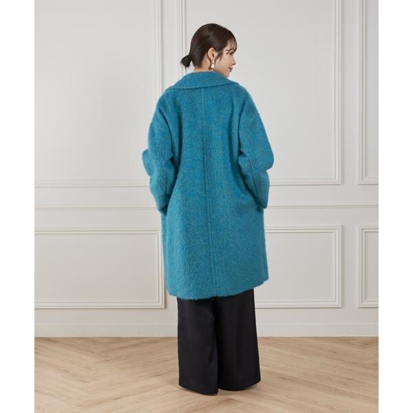 ルスーク（Le Souk）/《大きいサイズ》シャギーチェスターコート