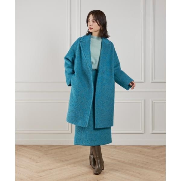 ルスーク（Le Souk）/《大きいサイズ》シャギーチェスターコート