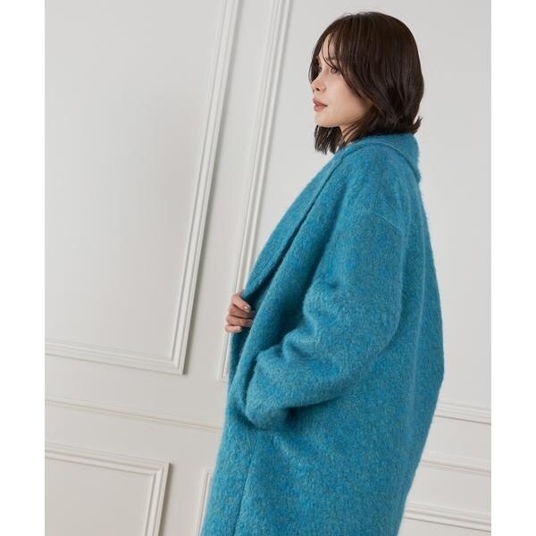 ルスーク（Le Souk）/《大きいサイズ》シャギーチェスターコート