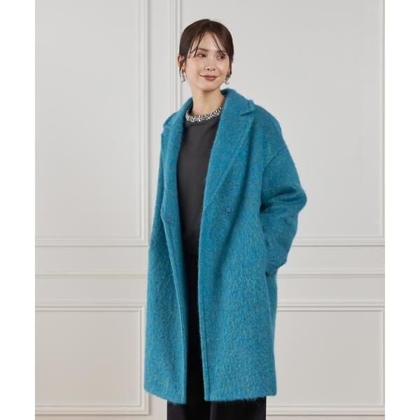 ルスーク（Le Souk）/《大きいサイズ》シャギーチェスターコート