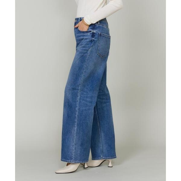 ルスーク（Le Souk）/Pink Pepper ワイドストレートデニム《Healthy DENIM》