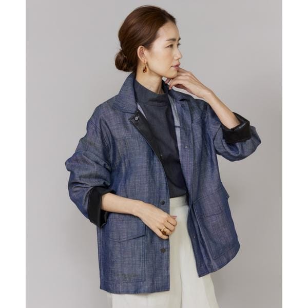 ルスーク（Le Souk）/《大きいサイズ》オーバーサイズデニムジャケット