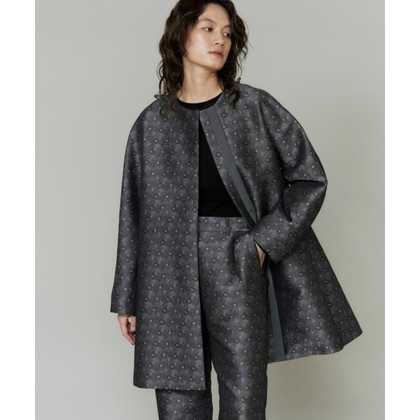 ラベイユ バイ スーペリアクローゼット（la veille by SUPERIOR CLOSET）/ノーカラーAラインコート