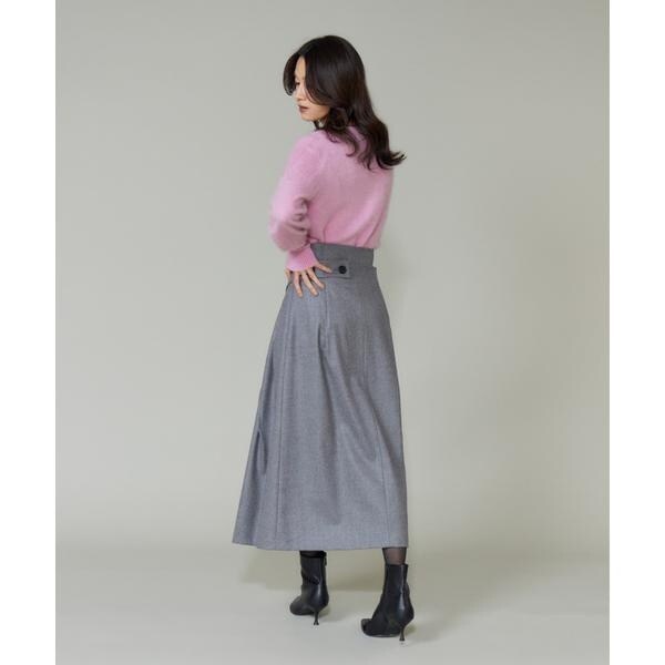 ラベイユ バイ スーペリアクローゼット（la veille by SUPERIOR CLOSET）/《大きいサイズ》ラップ風スカート_5