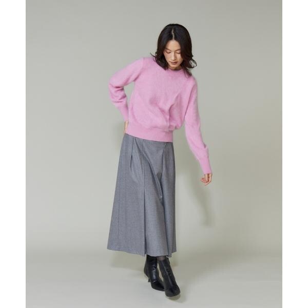 ラベイユ バイ スーペリアクローゼット（la veille by SUPERIOR CLOSET）/《大きいサイズ》ラップ風スカート_7