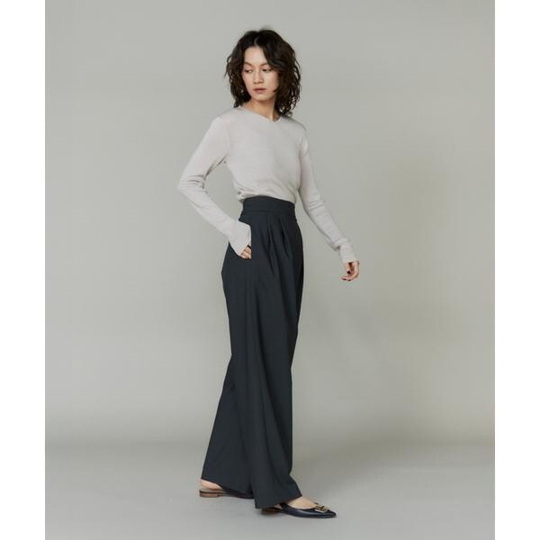 ラベイユ バイ スーペリアクローゼット（la veille by SUPERIOR CLOSET）/《大きいサイズ》ラップパンツ_7