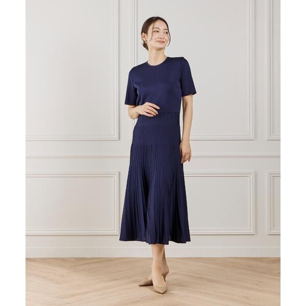 ラベイユ バイ スーペリアクローゼット（la veille by SUPERIOR CLOSET）/プリーツニットワンピース_8