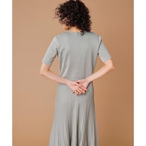 ラベイユ バイ スーペリアクローゼット（la veille by SUPERIOR CLOSET）/プリーツニットワンピース_12