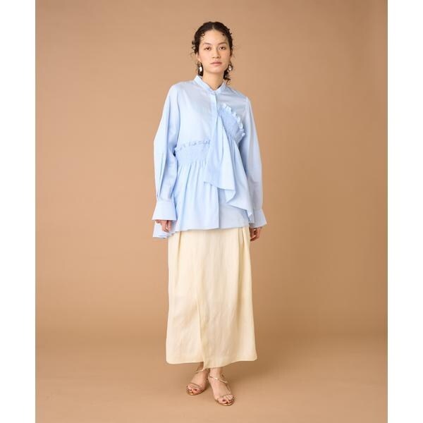 ラベイユ バイ スーペリアクローゼット（la veille by SUPERIOR CLOSET）/シャーリングブラウス　_3