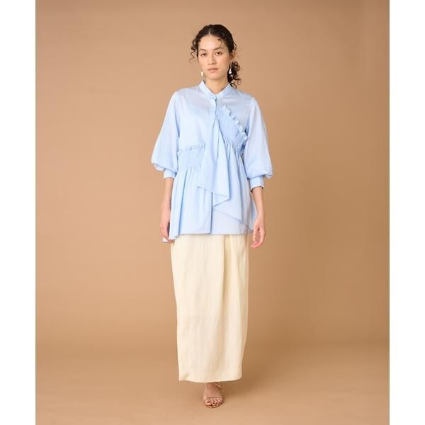 ラベイユ バイ スーペリアクローゼット（la veille by SUPERIOR CLOSET）/シャーリングブラウス　_6