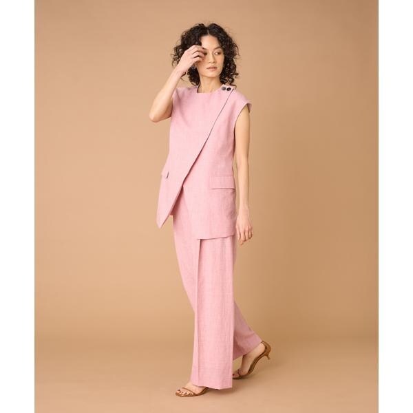 ラベイユ バイ スーペリアクローゼット（la veille by SUPERIOR CLOSET）/タックワイドパンツ_12