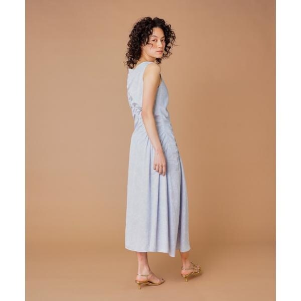 【NEW】ラベイユ バイ スーペリアクローゼット（la veille by SUPERIOR CLOSET）/斜めギャザーワンピース　_7