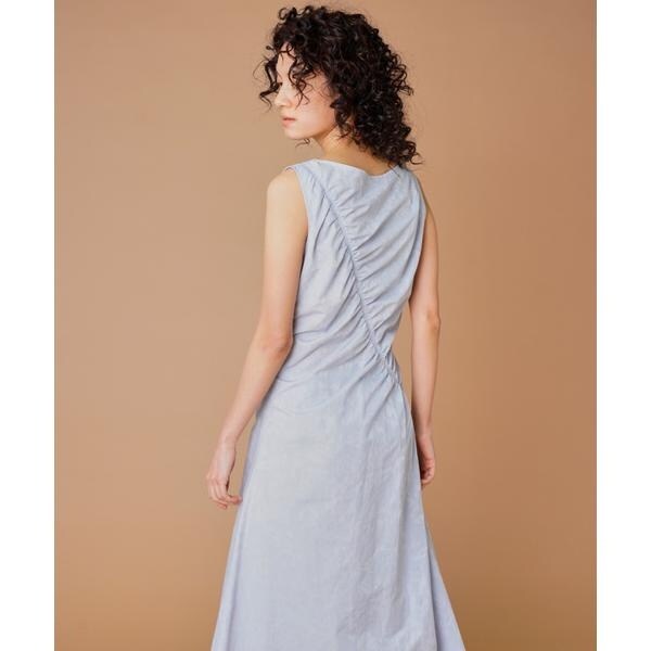 【NEW】ラベイユ バイ スーペリアクローゼット（la veille by SUPERIOR CLOSET）/斜めギャザーワンピース　_10
