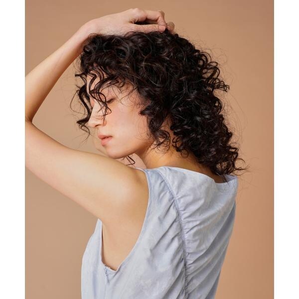 【NEW】ラベイユ バイ スーペリアクローゼット（la veille by SUPERIOR CLOSET）/斜めギャザーワンピース　_12