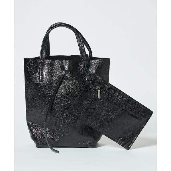 フェイバリット スキナモノ（FAVORITE SUKINAMONO）/メタリックミニトートバッグ《MILLELA FIRENZE》