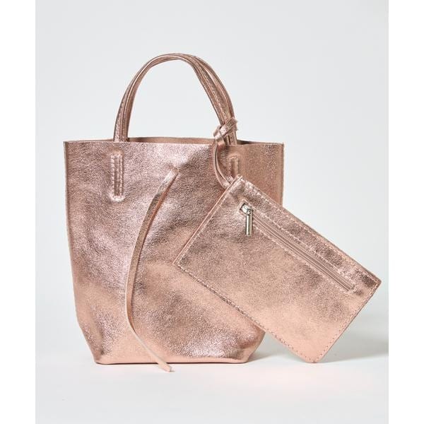 フェイバリット スキナモノ（FAVORITE SUKINAMONO）/メタリックミニトートバッグ《MILLELA FIRENZE》