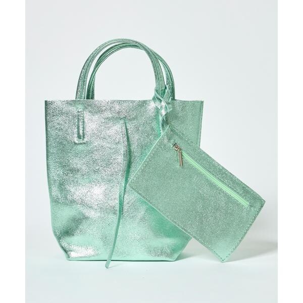 フェイバリット スキナモノ（FAVORITE SUKINAMONO）/メタリックミニトートバッグ《MILLELA FIRENZE》