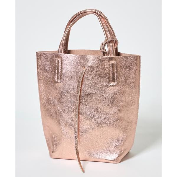 フェイバリット スキナモノ（FAVORITE SUKINAMONO）/メタリックミニトートバッグ《MILLELA FIRENZE》