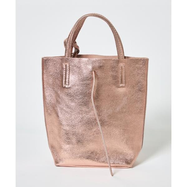 フェイバリット スキナモノ（FAVORITE SUKINAMONO）/メタリックミニトートバッグ《MILLELA FIRENZE》