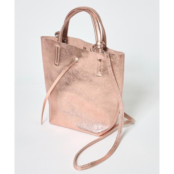 フェイバリット スキナモノ（FAVORITE SUKINAMONO）/メタリックミニトートバッグ《MILLELA FIRENZE》