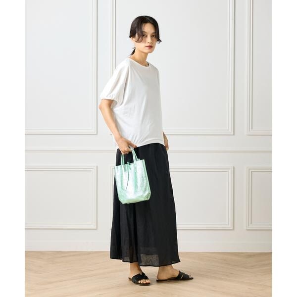 フェイバリット スキナモノ（FAVORITE SUKINAMONO）/メタリックミニトートバッグ《MILLELA FIRENZE》