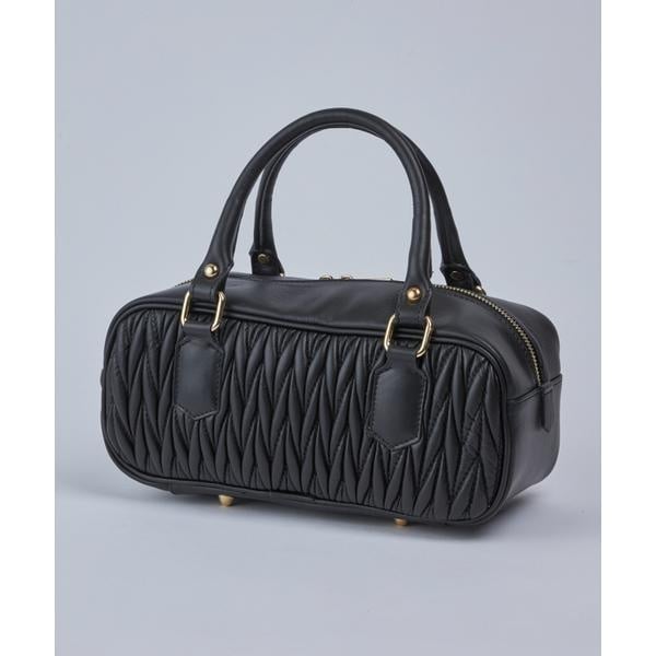 フェイバリット スキナモノ（FAVORITE SUKINAMONO）/ギャザーボストンバッグ《MARLON》