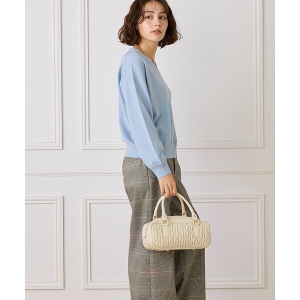 フェイバリット スキナモノ（FAVORITE SUKINAMONO）/ギャザーボストンバッグ《MARLON》