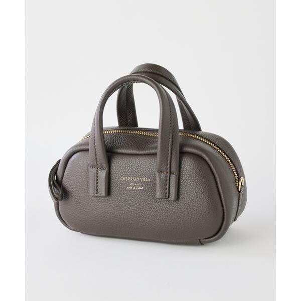 フェイバリット スキナモノ（FAVORITE SUKINAMONO）/オーバルミニボストンバッグ《CHRISTIAN VILLA》