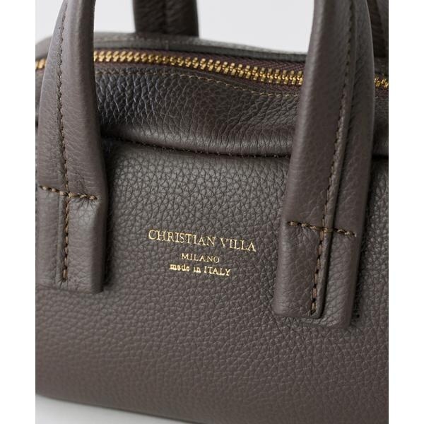 フェイバリット スキナモノ（FAVORITE SUKINAMONO）/オーバルミニボストンバッグ《CHRISTIAN VILLA》