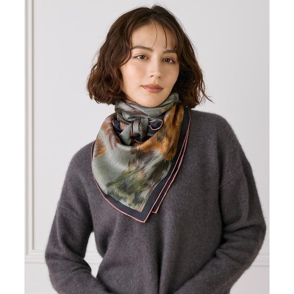 フェイバリット スキナモノ（FAVORITE SUKINAMONO）/Classical Dani Scarf スカーフ《Tapis Noir》