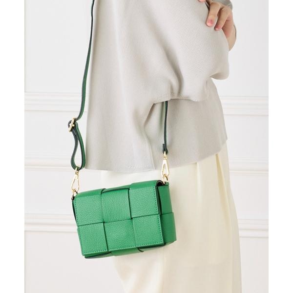 フェイバリット スキナモノ（FAVORITE SUKINAMONO）/ スクエアメッシュショルダーバッグ《MARLON》