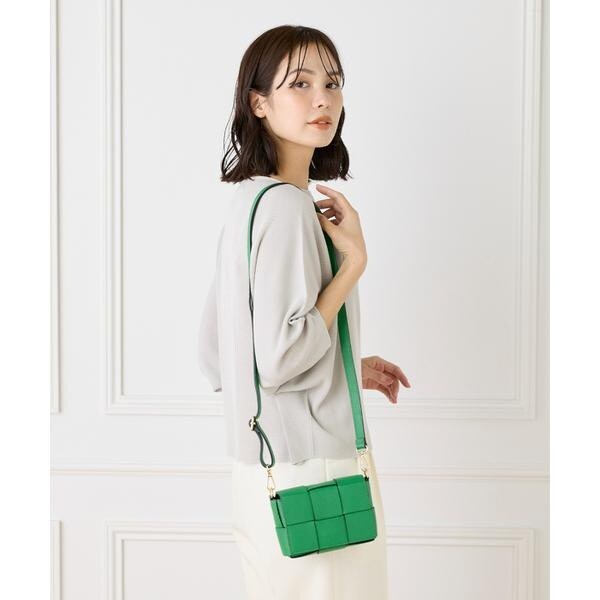 フェイバリット スキナモノ（FAVORITE SUKINAMONO）/ スクエアメッシュショルダーバッグ《MARLON》