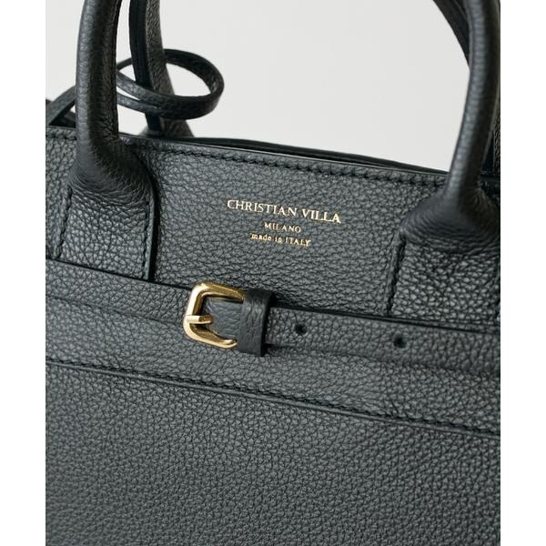 フェイバリット スキナモノ（FAVORITE SUKINAMONO）/ポーチ付きレザートートバッグ《CHRISTIAN VILLA》