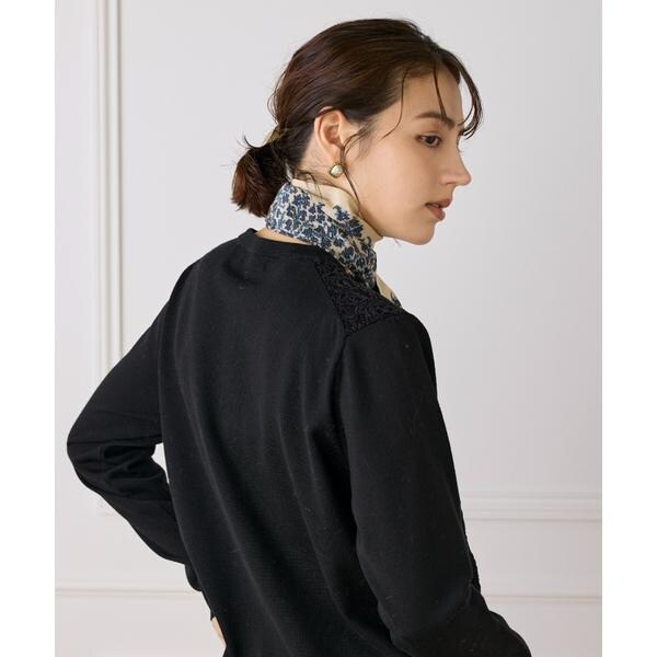 フェイバリット スキナモノ（FAVORITE SUKINAMONO）/Slim Dina Scarf スリムスカーフ《Tapis Noir》