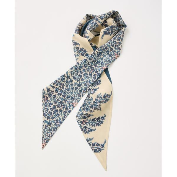 フェイバリット スキナモノ（FAVORITE SUKINAMONO）/Slim Dina Scarf スリムスカーフ《Tapis Noir》