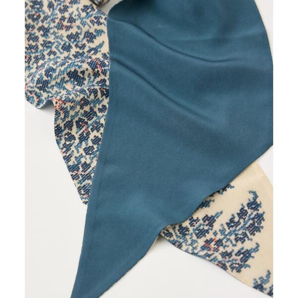 フェイバリット スキナモノ（FAVORITE SUKINAMONO）/Slim Dina Scarf スリムスカーフ《Tapis Noir》