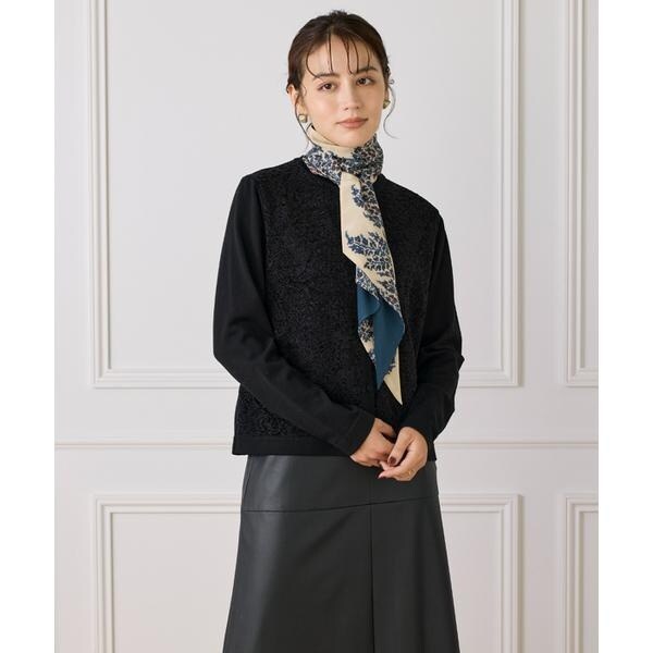 フェイバリット スキナモノ（FAVORITE SUKINAMONO）/Slim Dina Scarf スリムスカーフ《Tapis Noir》