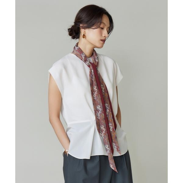 フェイバリット スキナモノ（FAVORITE SUKINAMONO）/Slim Danica Scarf スリムスカーフ《Tapis Noir》